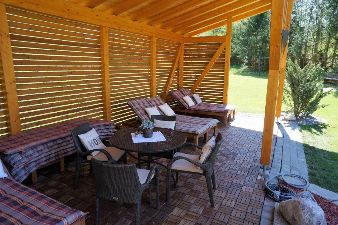 Gaestehaus Almrausch, Ferienanlage Mit Pool Nassereith Εξωτερικό φωτογραφία