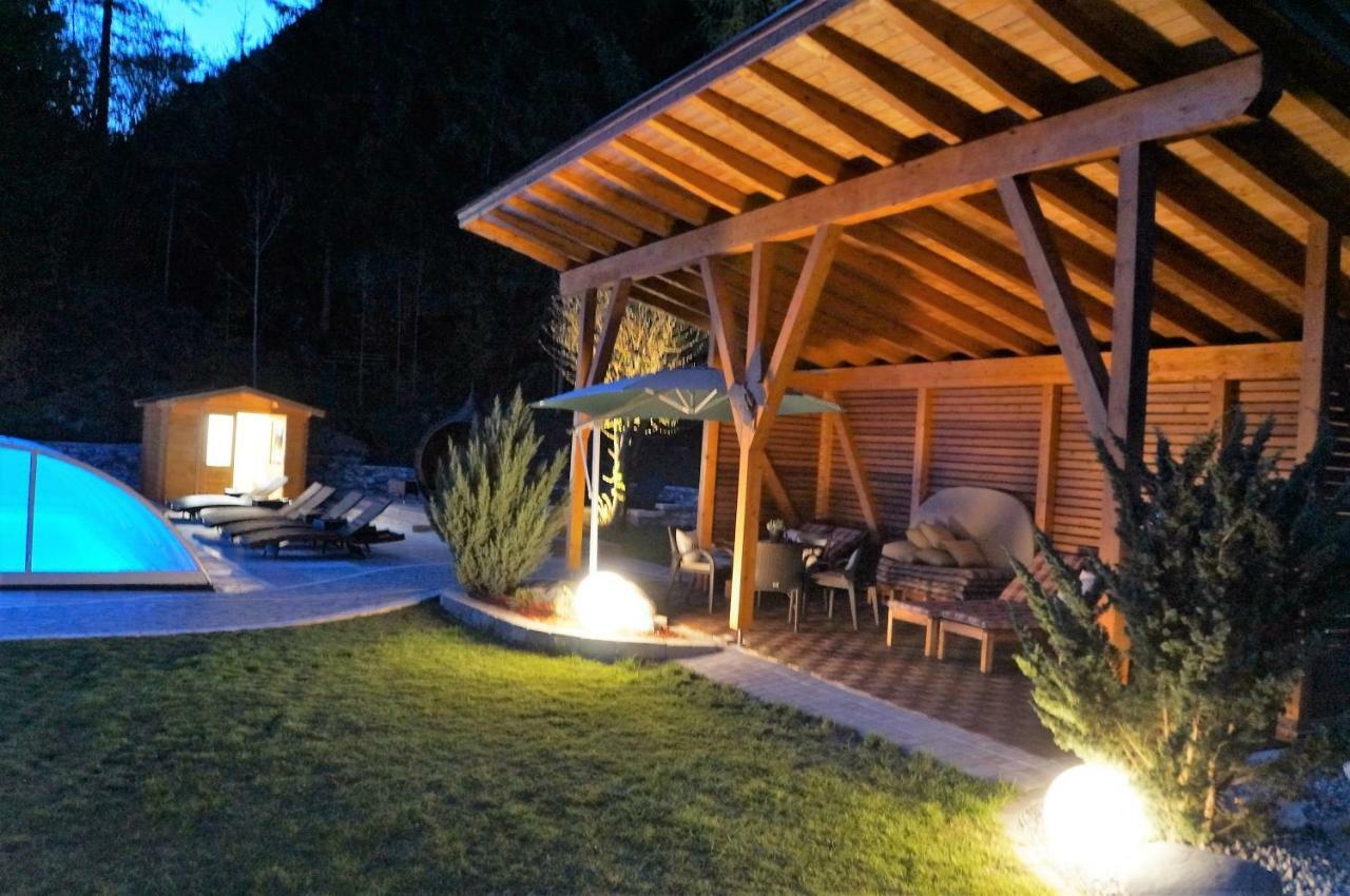 Gaestehaus Almrausch, Ferienanlage Mit Pool Nassereith Εξωτερικό φωτογραφία